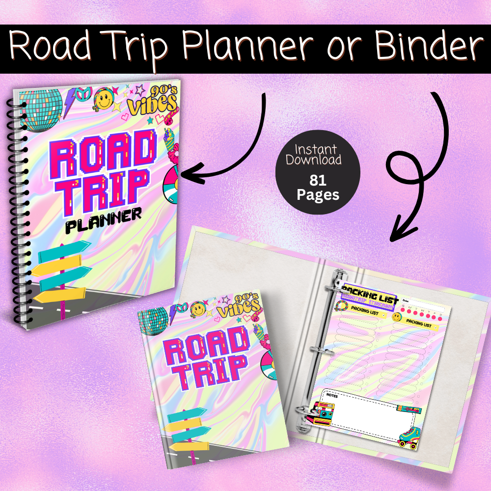 ROAD TRIP PLANNER 90'S