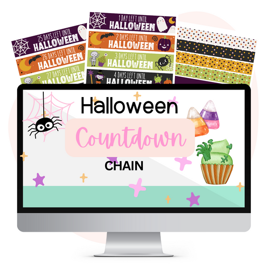 HALLOWEEN COUNTDOWN CHAIN