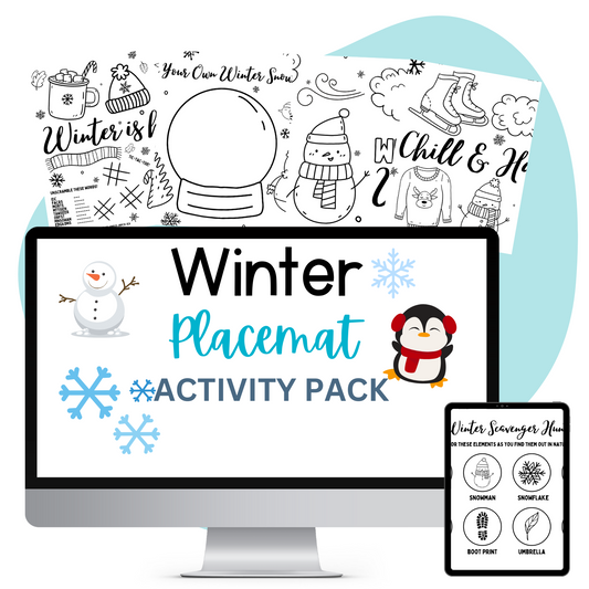 WINTER ACTIVITY PLACEMAT PACK